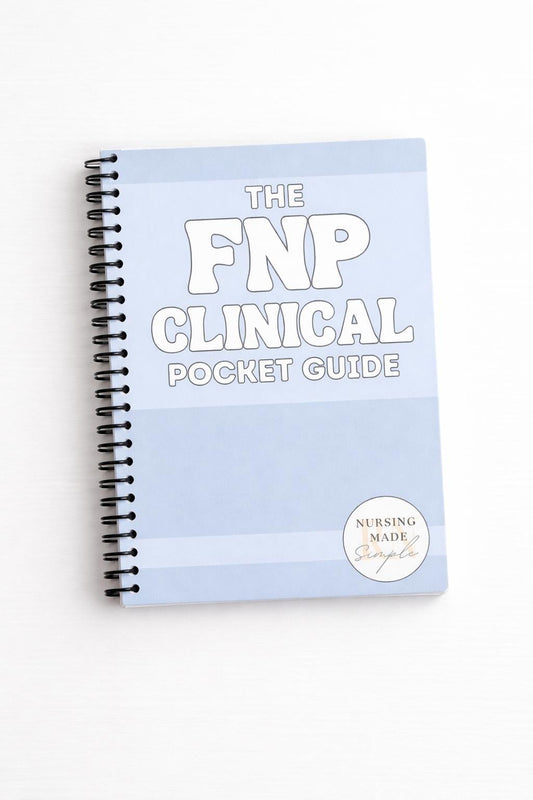 NEW 2026 Edition FNP Clinical Pocket Guide| Family Nurse Practitioner Clinical Pocket Guide| FNP Reference Guide