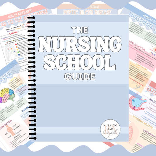 The Nursing School Guide | Nursing School Study Guide | Nursing School Reference Guide